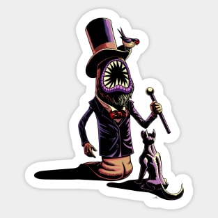 Monsieur Leech Sticker